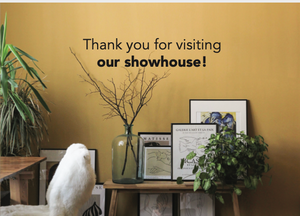 Thank you card | Showhouse