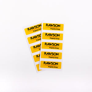 Rawson logo sticker - small